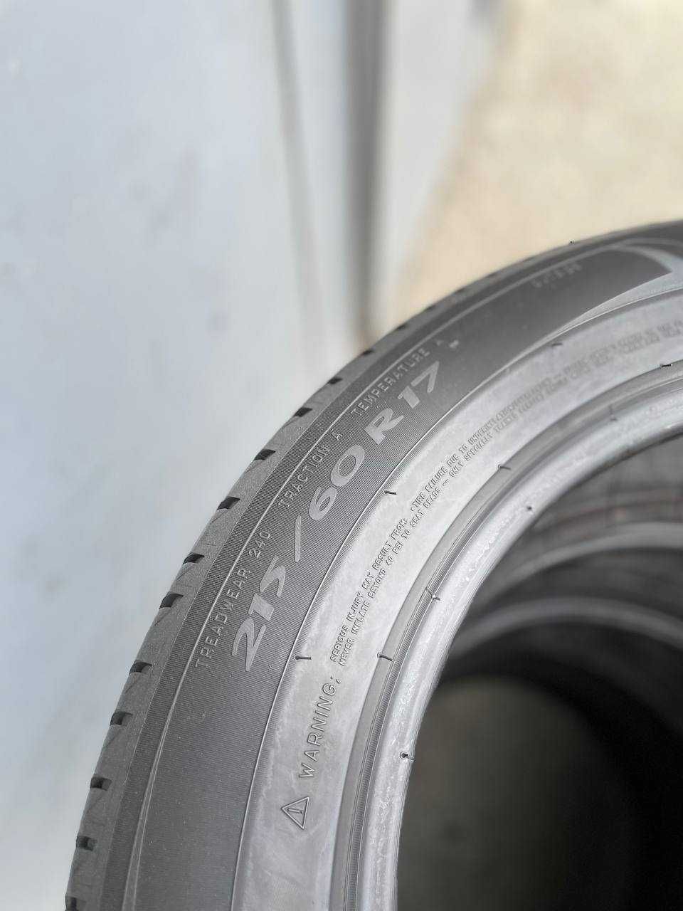 Літні Шини 215 60 R17 Michelin Primacy 3 90%залишок 2021рік