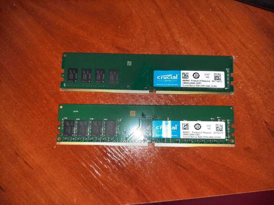 Оперативна память Crucial basics 16gb (2×8) udimm