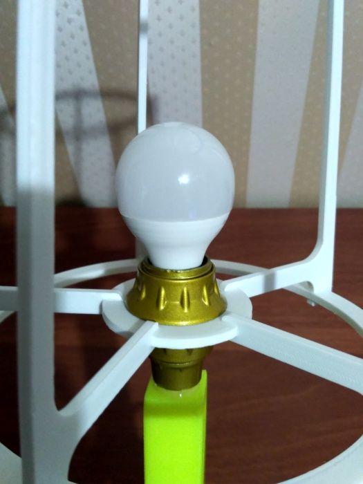 Светильник напечатанный на 3d принтере