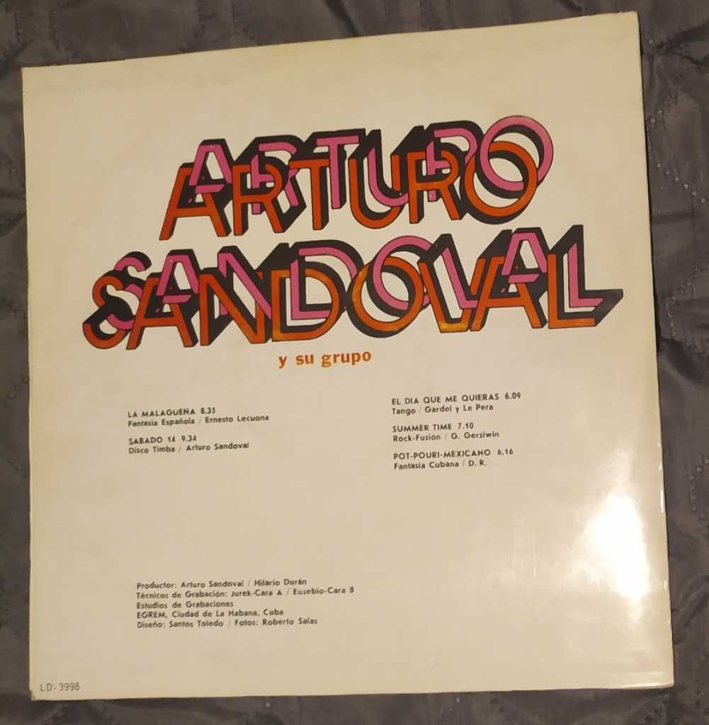 Arturo Sandoval . Jazz. LP.
