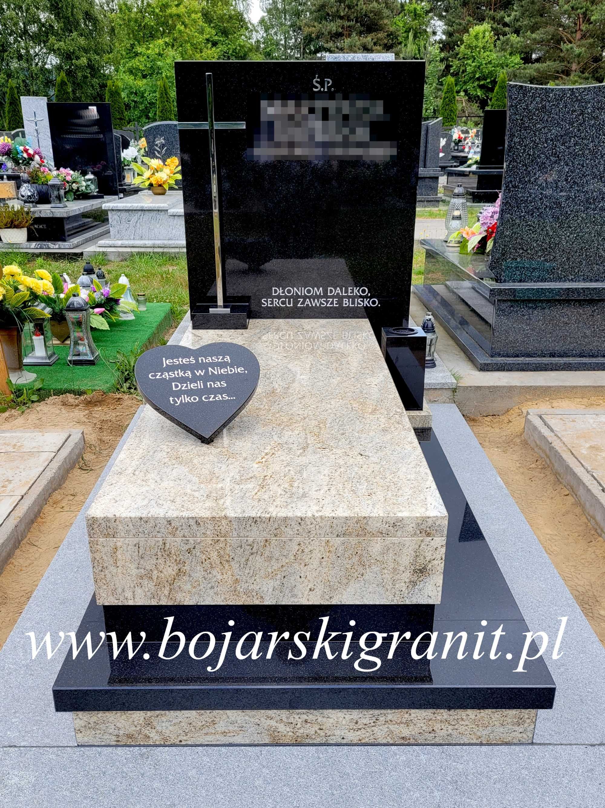 Nagrobki granitowe / Pomniki nagrobne PRODUCENT