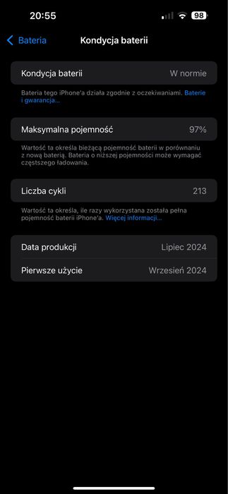 Iphone 15 plus bateria 97% jak nowy! gwaracja do 09.26 media expert