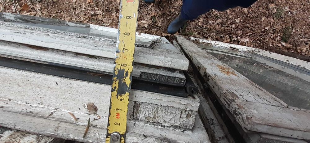 stare okna z odzysku