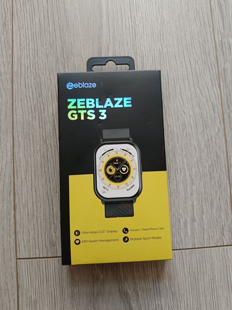 Smartwatch Zeblaze GTS 3 ekran 2.03" funkcja rozmów