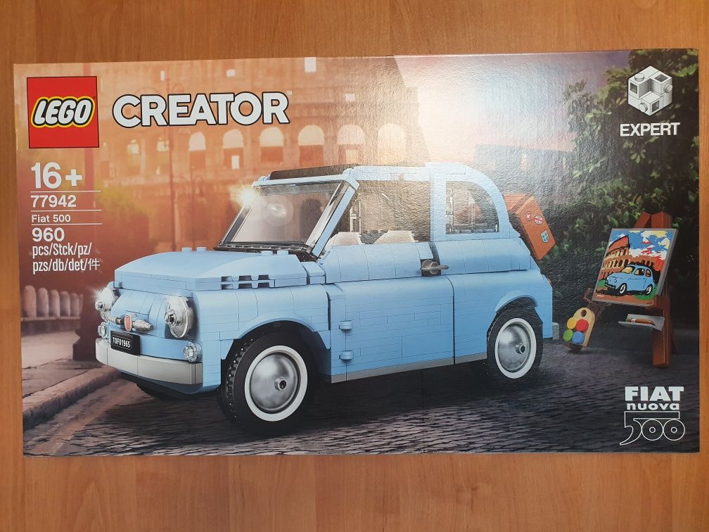 LEGO Creator 77942 FIAT 500 niebieski RZADKI