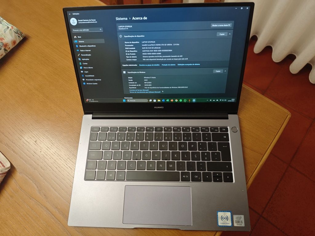 Notebook  D 14 Huawei