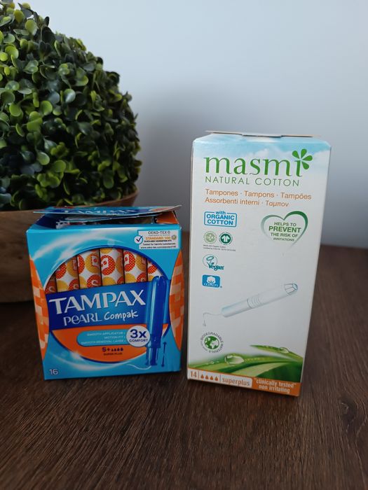 Tampony z aplikatorem Tampax i Masmi 24 szt