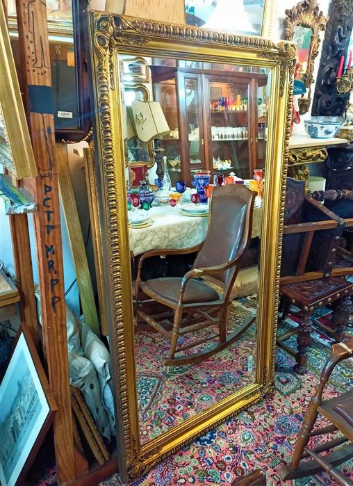 Espelho Moldura Dourada