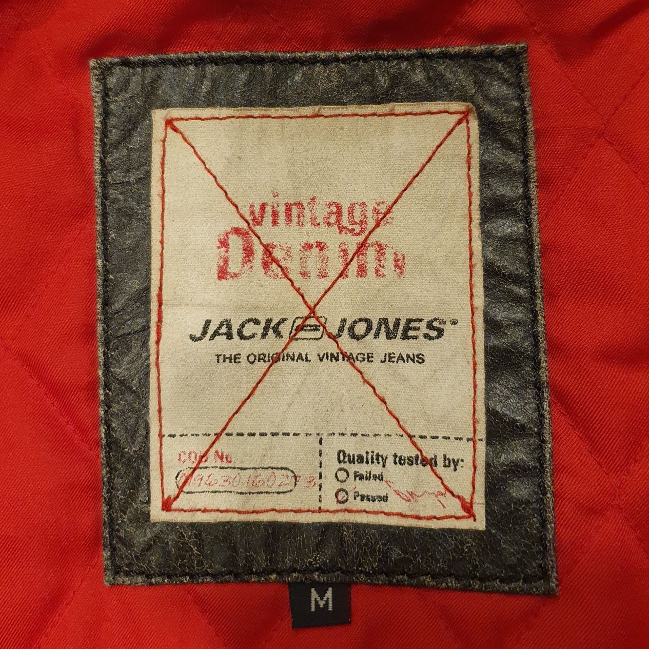 Jack Jones casaco cabedal - couro