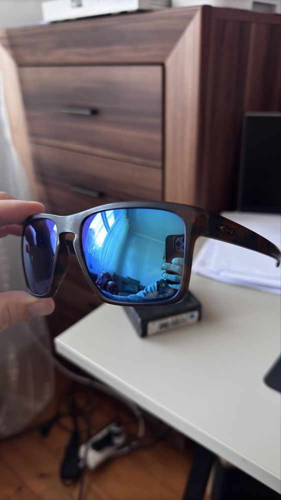 Okulary oakley sliver xl sapphire iridium polarized