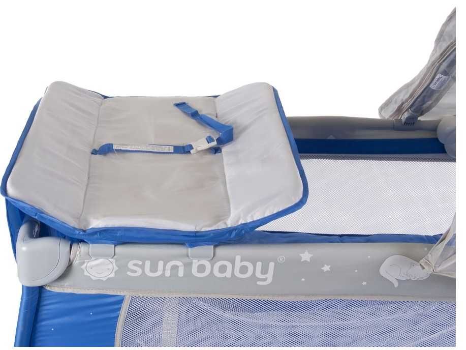 Sun Baby SD995/NS łóżeczko turystyczne z pełnym wyposażeniem