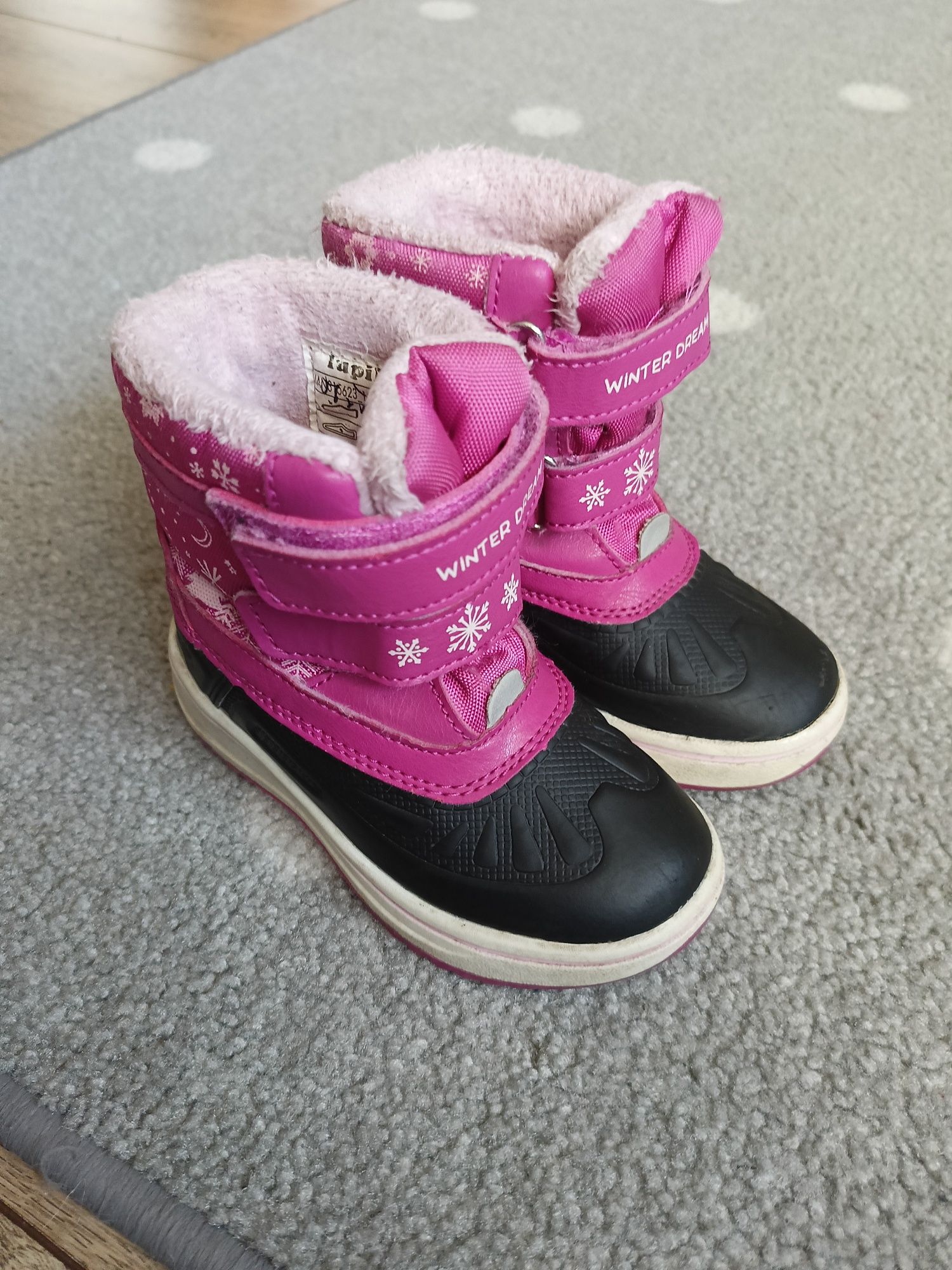 Buty zimowe 24 śniegowce kozaki Lidl Lupilu