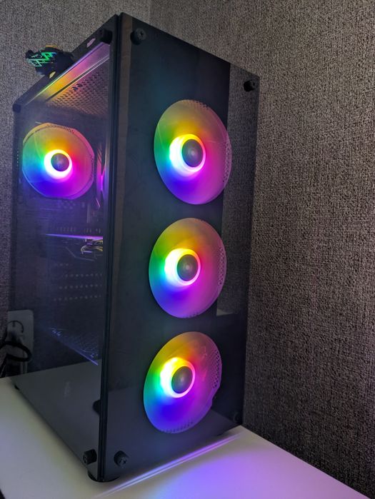 Ігровий ПК Ryzen 5 5500 + RX 570 + Odyssey G5 144Hz