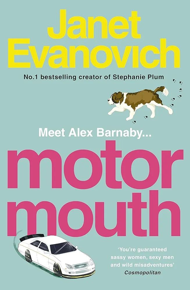 Książka motor mouth Janet Evanovich EN