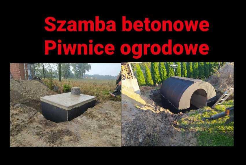 Szambo Betonowe Szamba Piwnica Ogrodowa Kanał samochodowy