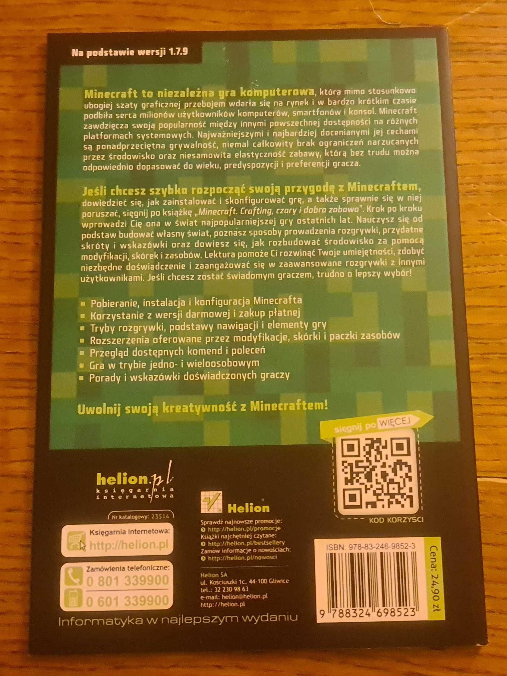 Minecraft Crafting, czary i świetna zabawa J. DANOWSKI i B. DANOWSKI