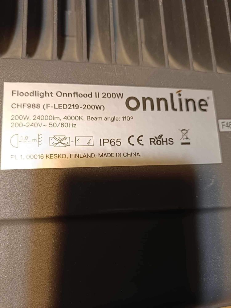 Halogen ledowy 200w