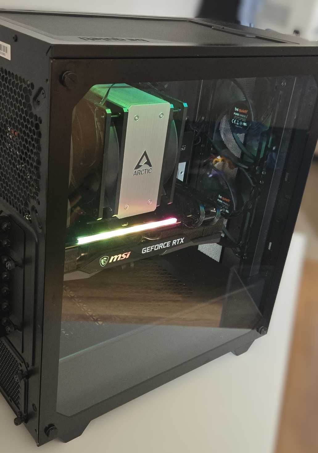 Komputer Ryzen7 5800x3D, RTX3060 Ti, Ripjaws V, DDR4, 32 GB