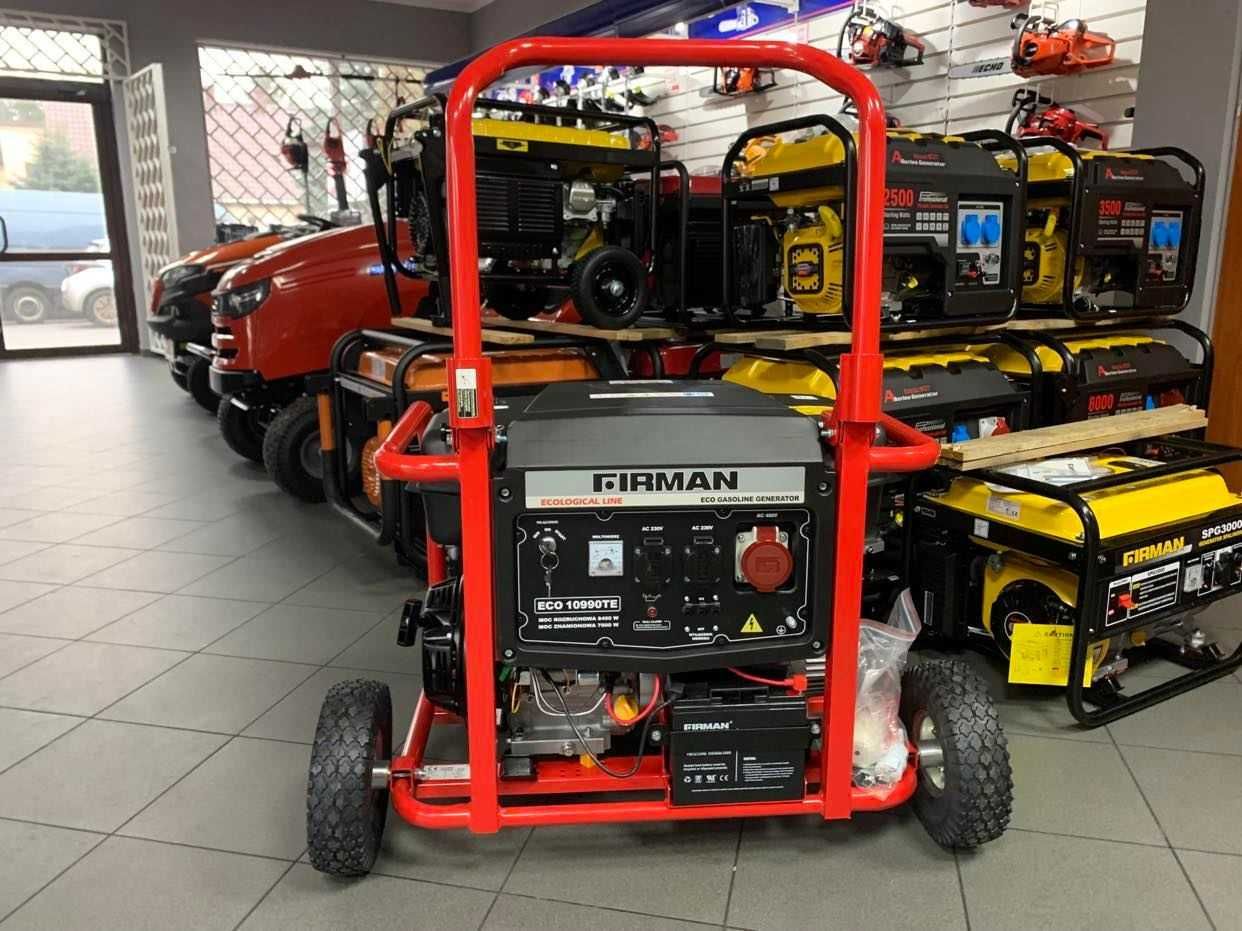 Agregat prądotwórczy 3-Fazy, GRASS FIRMAN ECO 10990TE wysyłka GRATIS