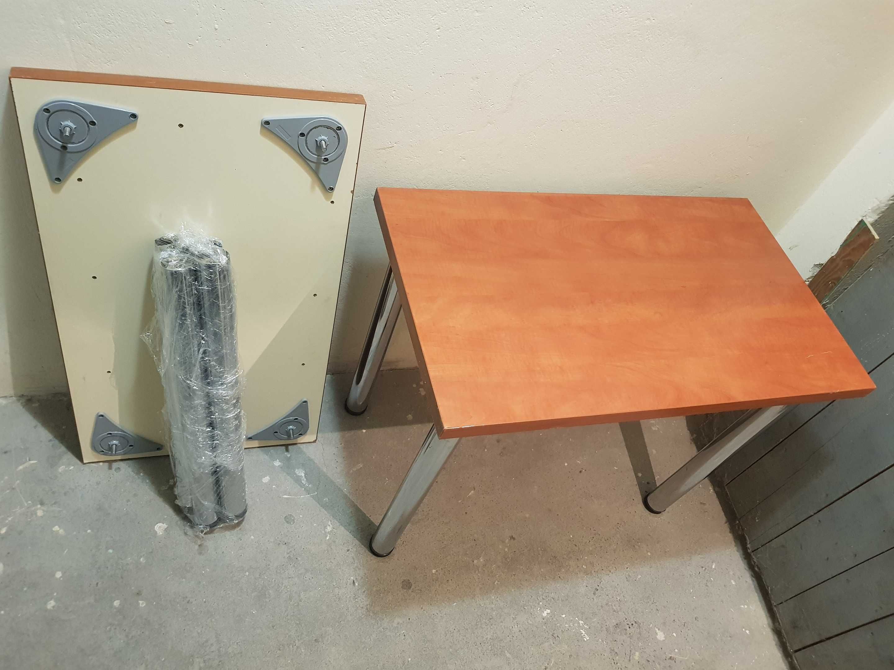 Mobilny Stolik konferencyjny, stół -  biurko, ławka szkolna