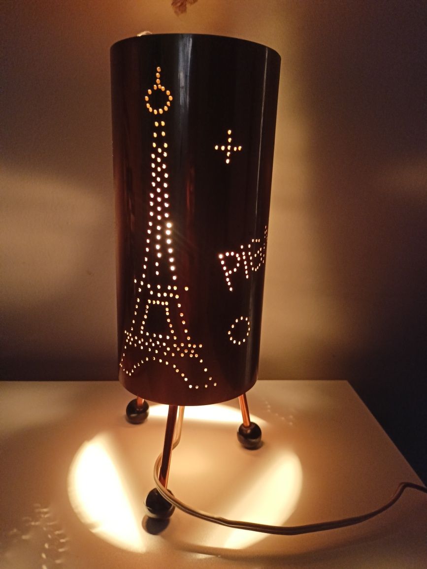 Lampka miedziana retro Paris Pigalle
