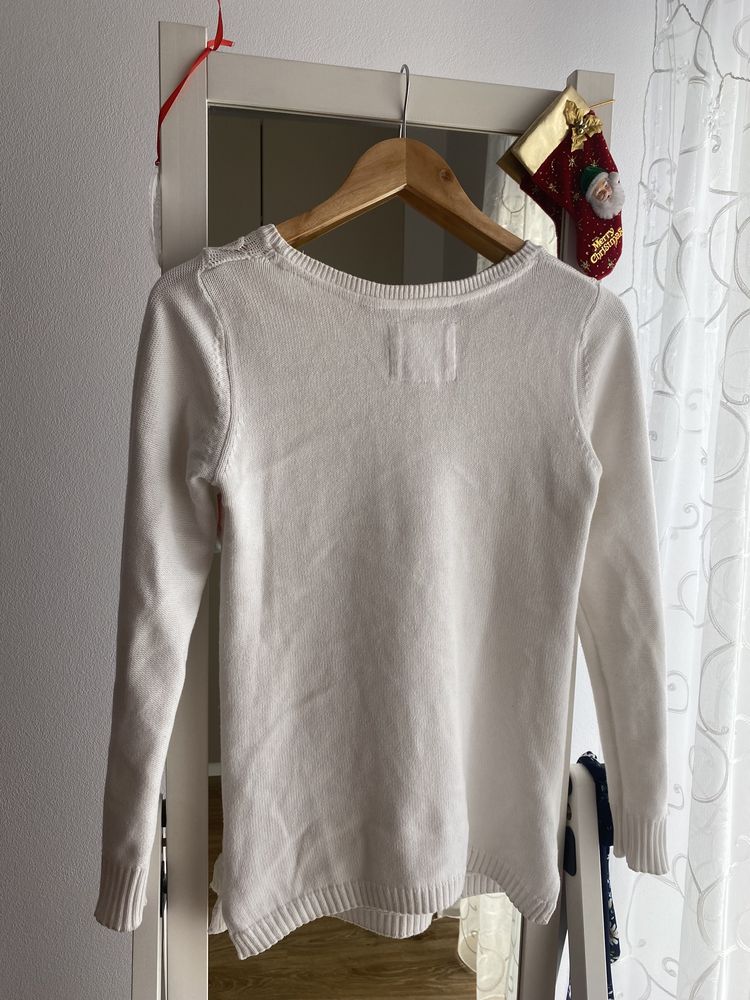 Biały sweterek H&M