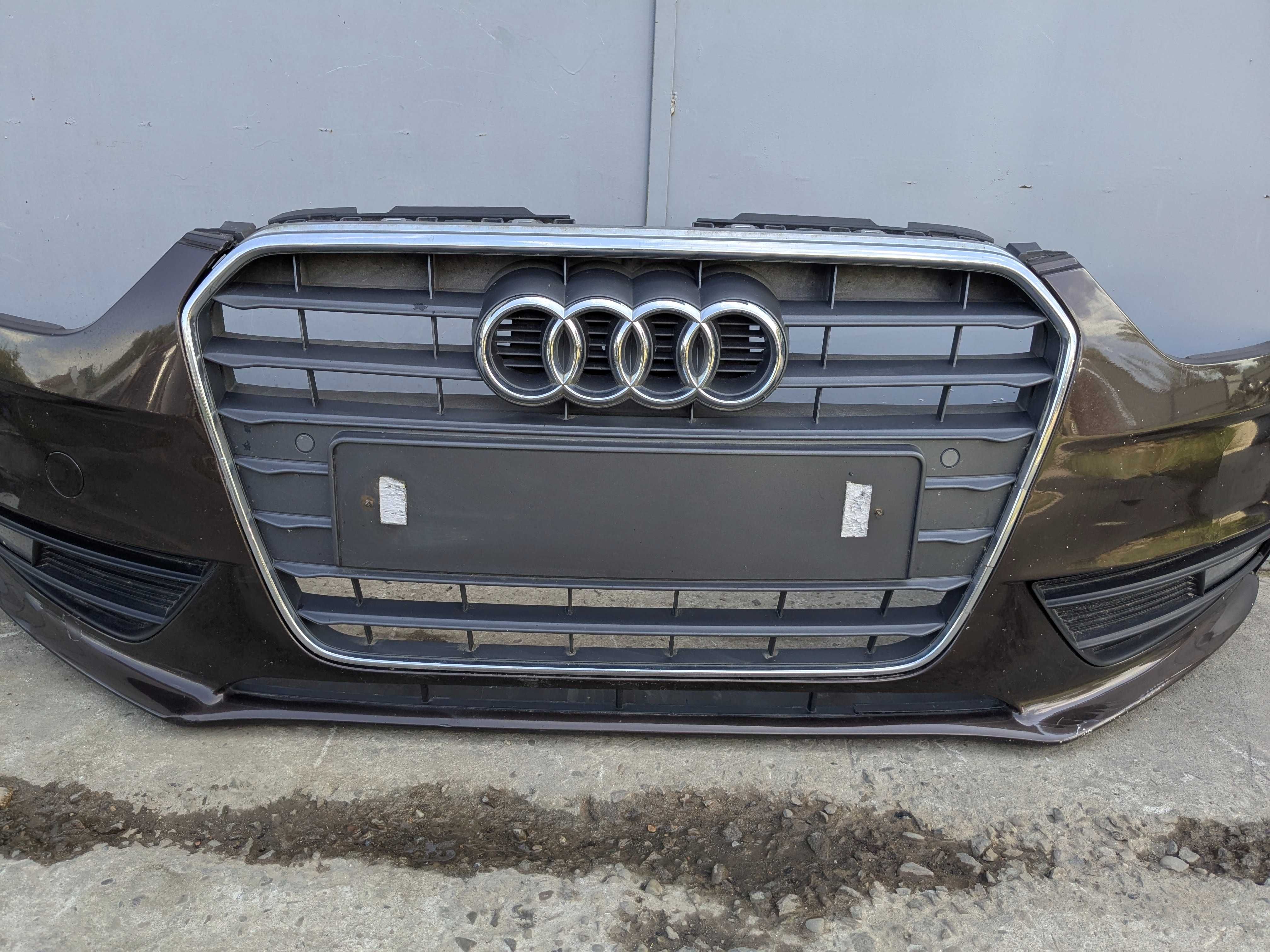 Бампер Передній Audi A4 B8 12-16р. В зборі Передний Ауді А4 Б8 Рестайл