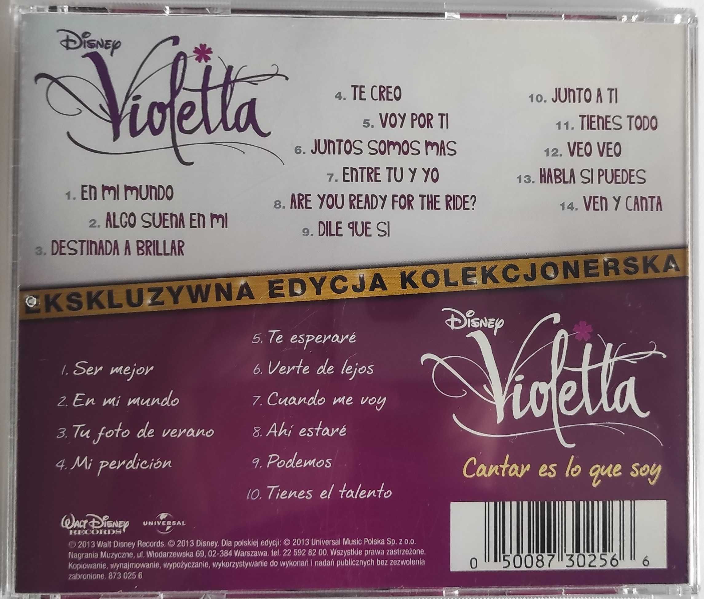 Płyta CD Violetta i Cantar Es Lo Que Soy Edycja kolekcjonerska