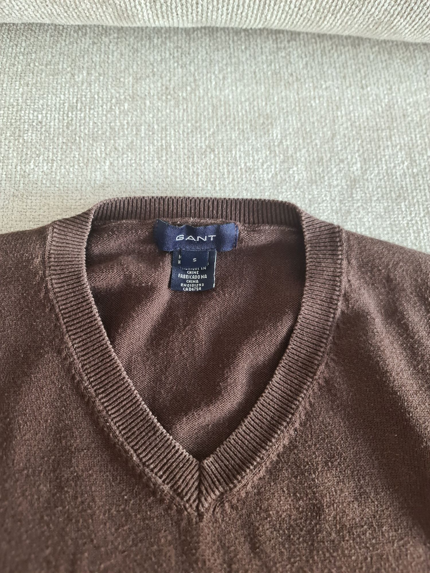Camisola Gant Gola em V