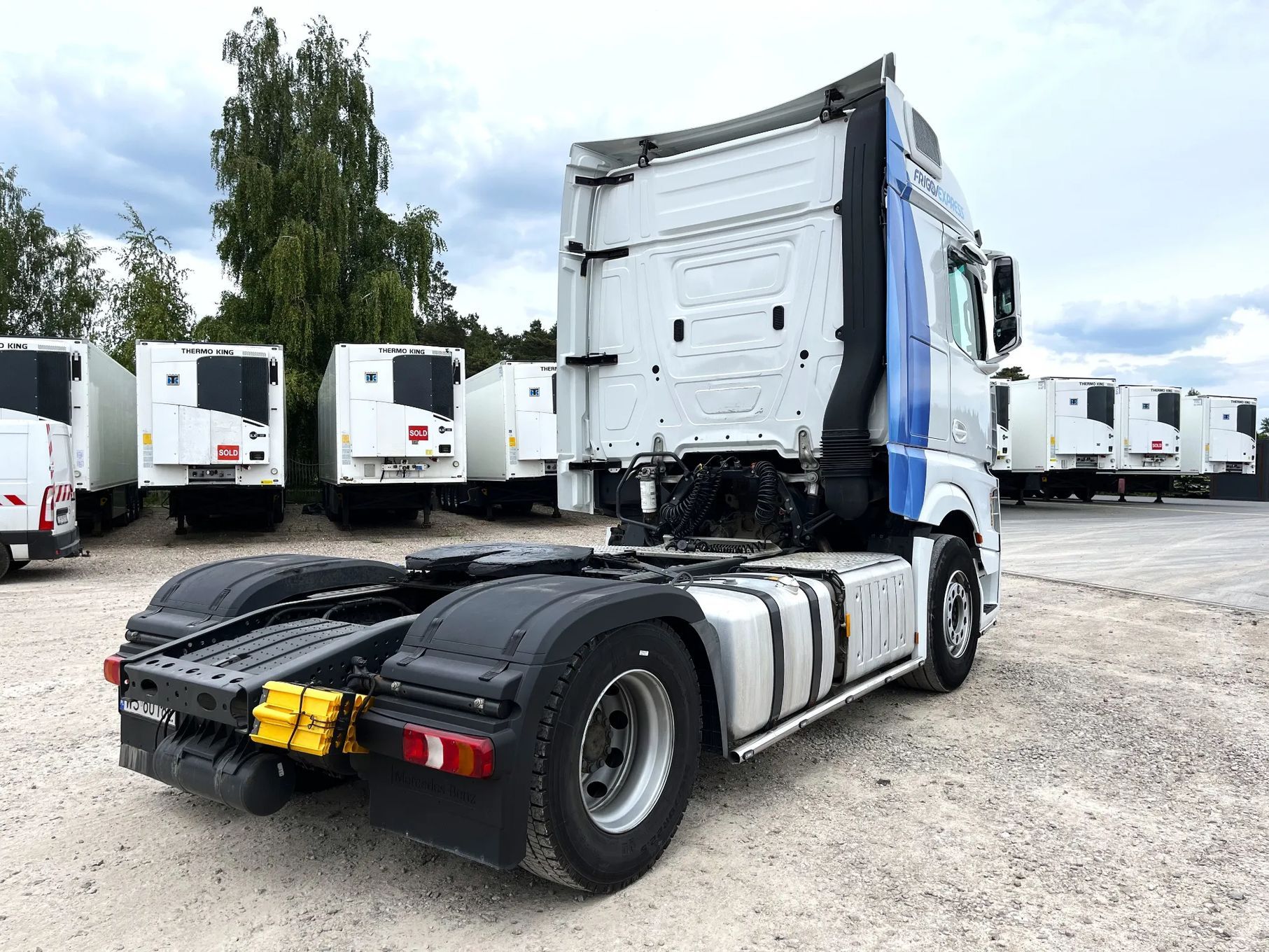 Mercedes-Benz Actros MP4  Actros MP4 2019 rok.