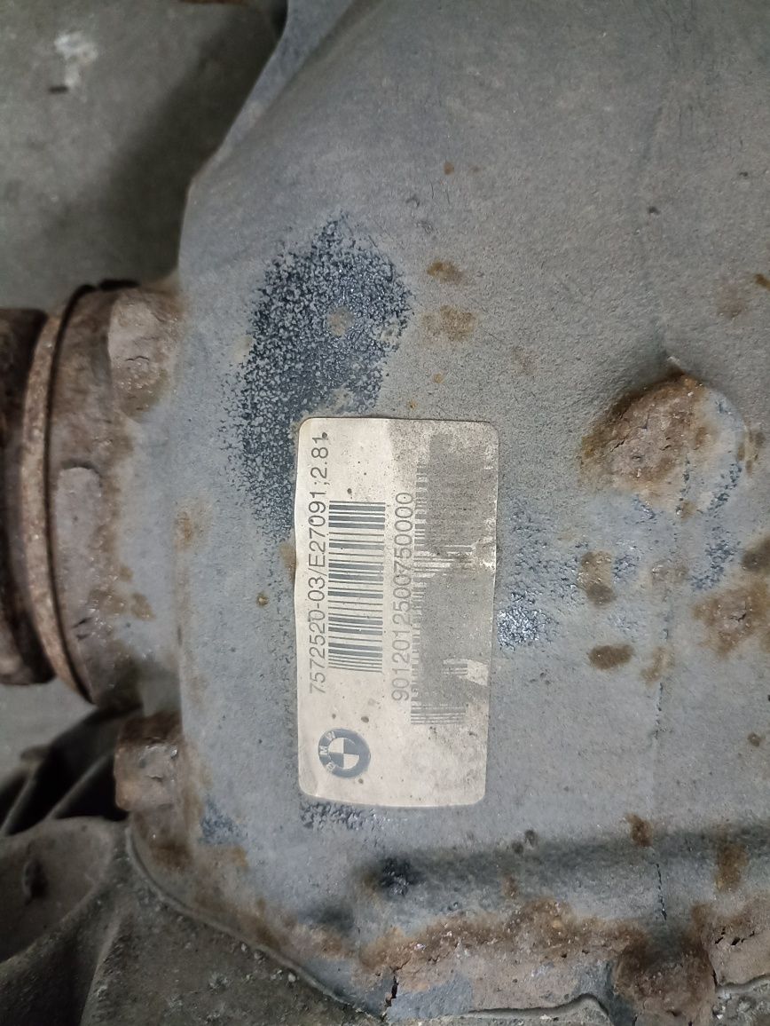 Most dyfer dyferencjał tylni do BMW E90 e82 e87 E92 330d325d 123d 2.81