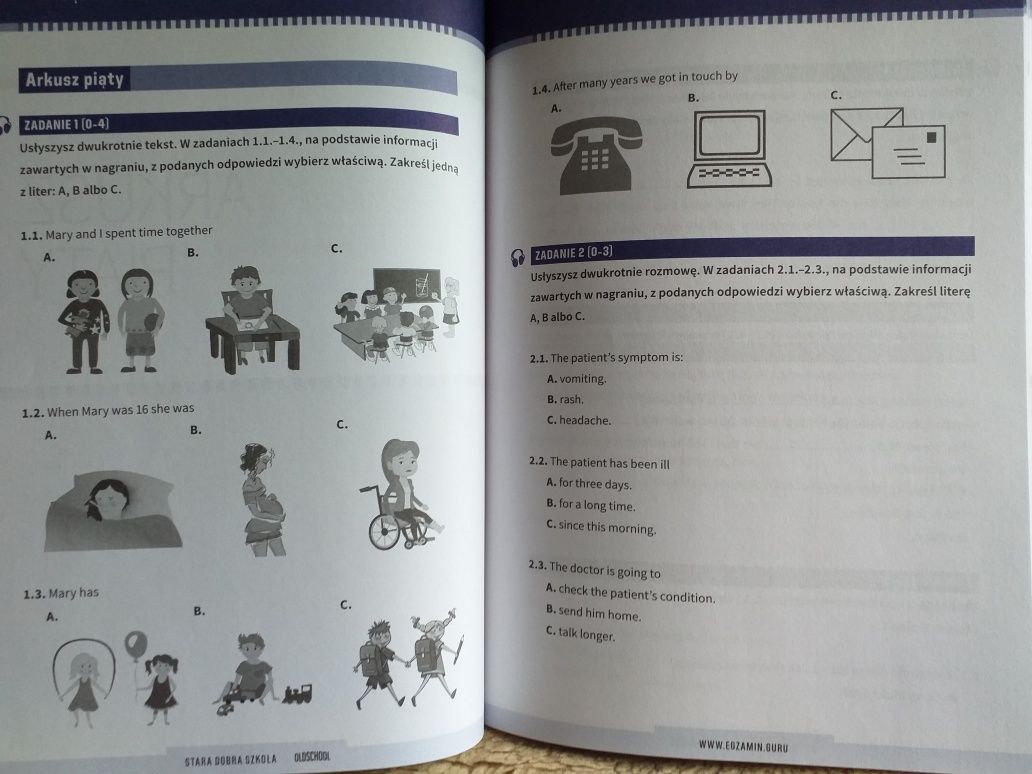 Książka Język angielski Ósmoklasisty