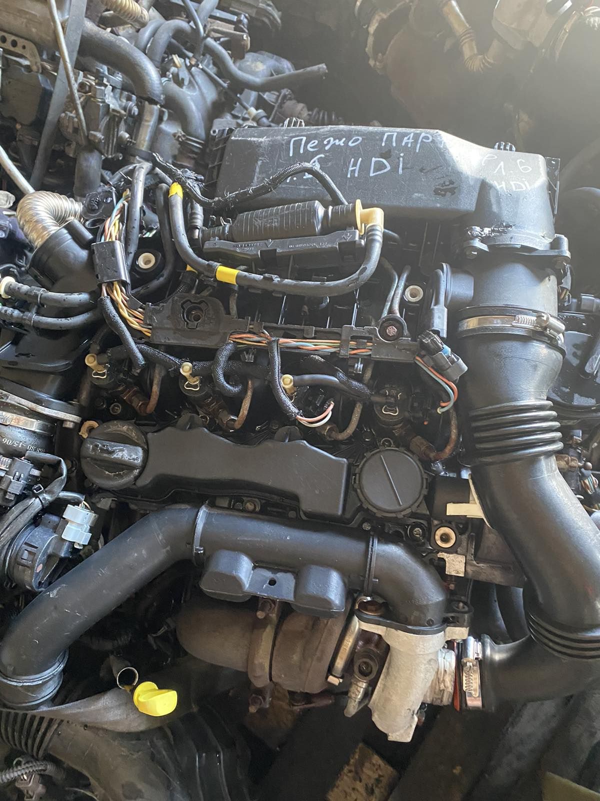 Мотор Peugeot partner,berlingo,ford focus,c-max1.6 hdi