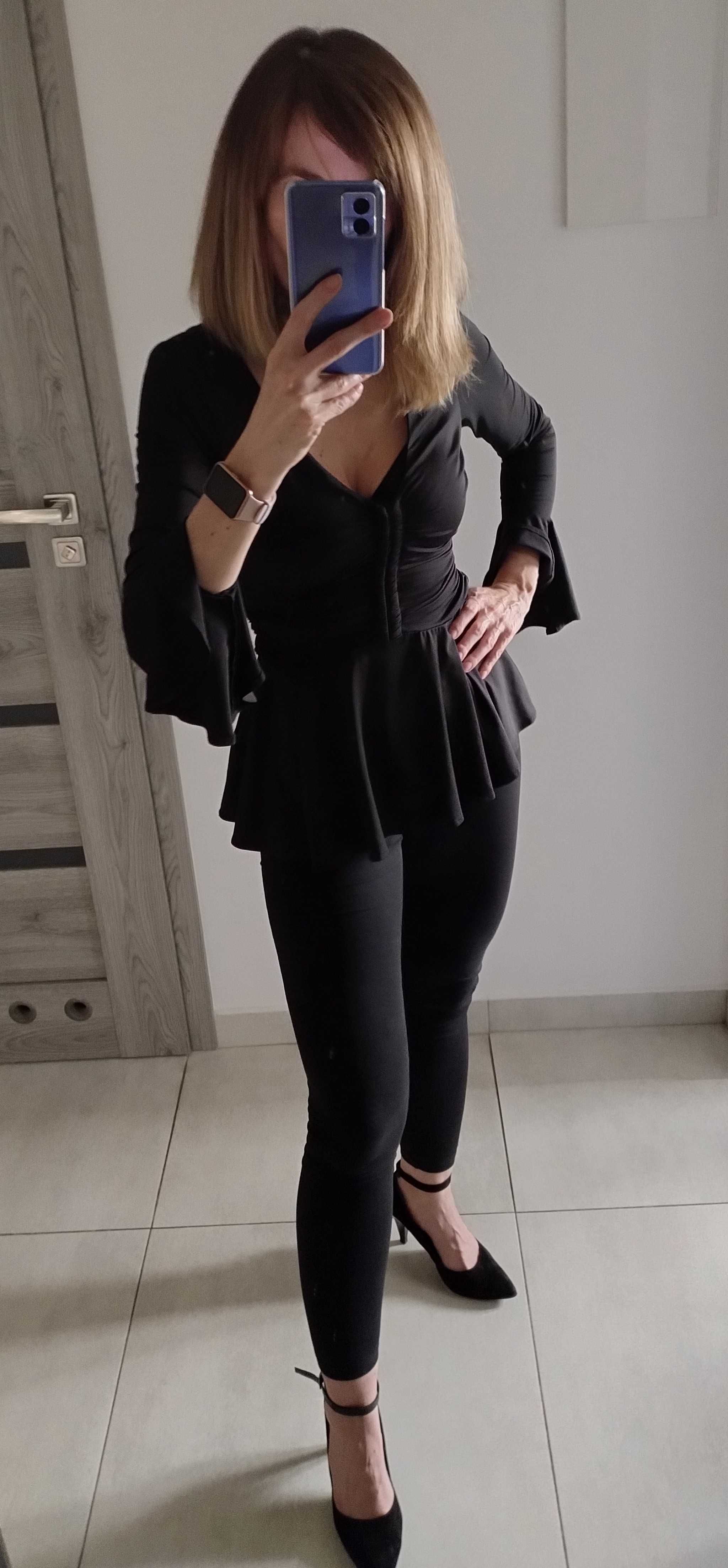 Guess bluzka XS/S  czarna