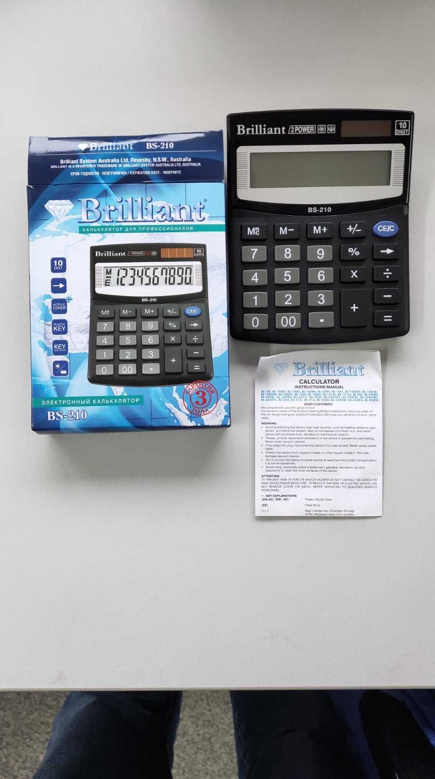 Продаю новий калькулятор Brilliant BS-210