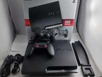 Konsola PS3 Slim 500 GB SSD + 2 pady - Komis Wadowice