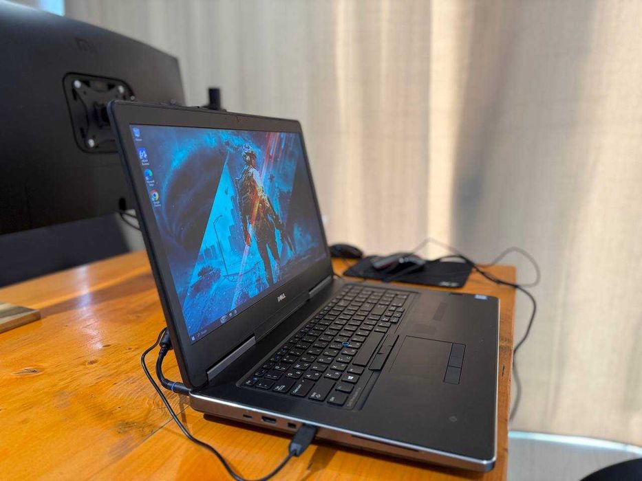 Игровой Ноутбук 17,3 Dell Дюйма і7-7820hq 16Gb 1000Gb R9M375X  IPS