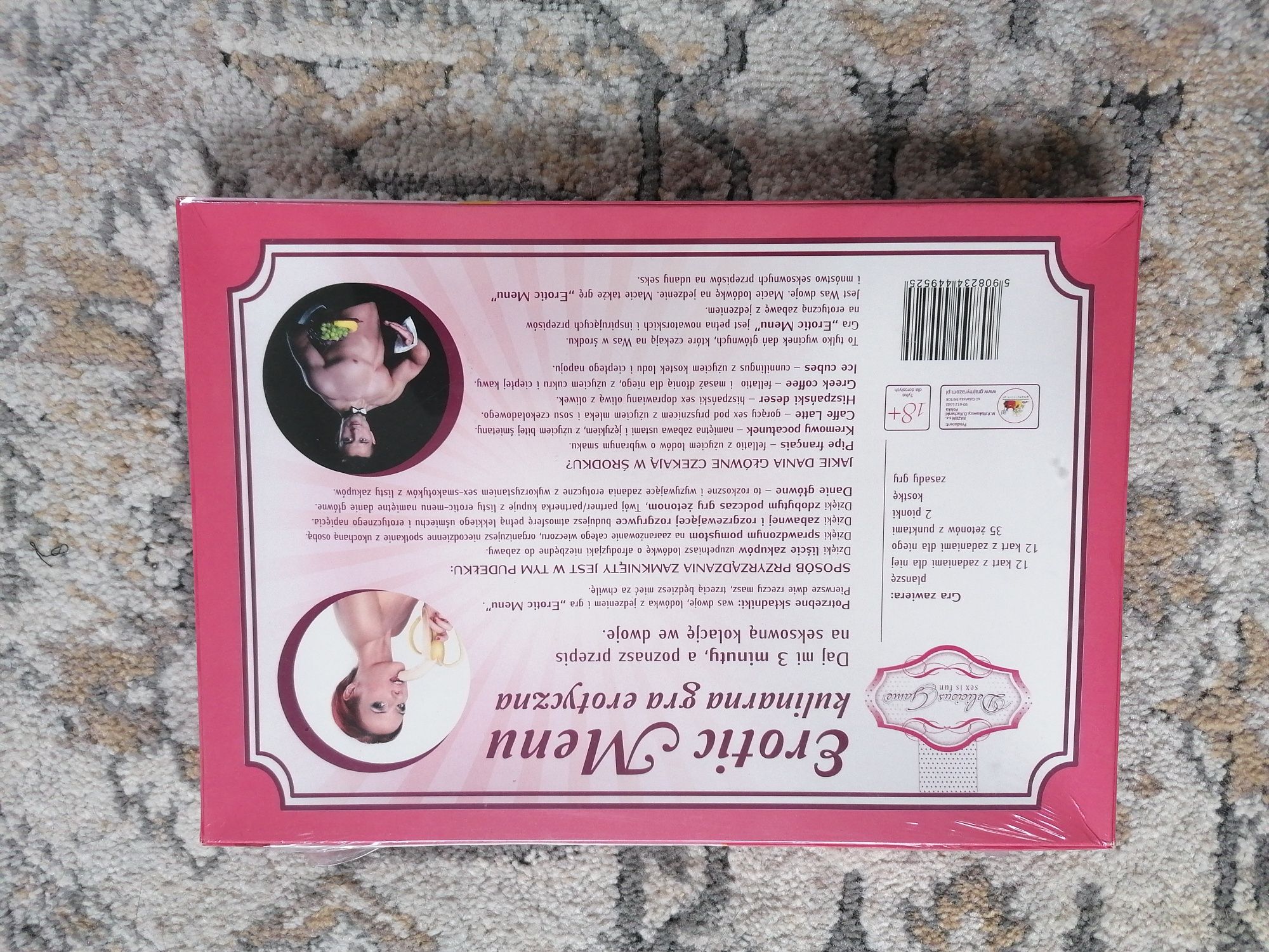 Gra erotica menu