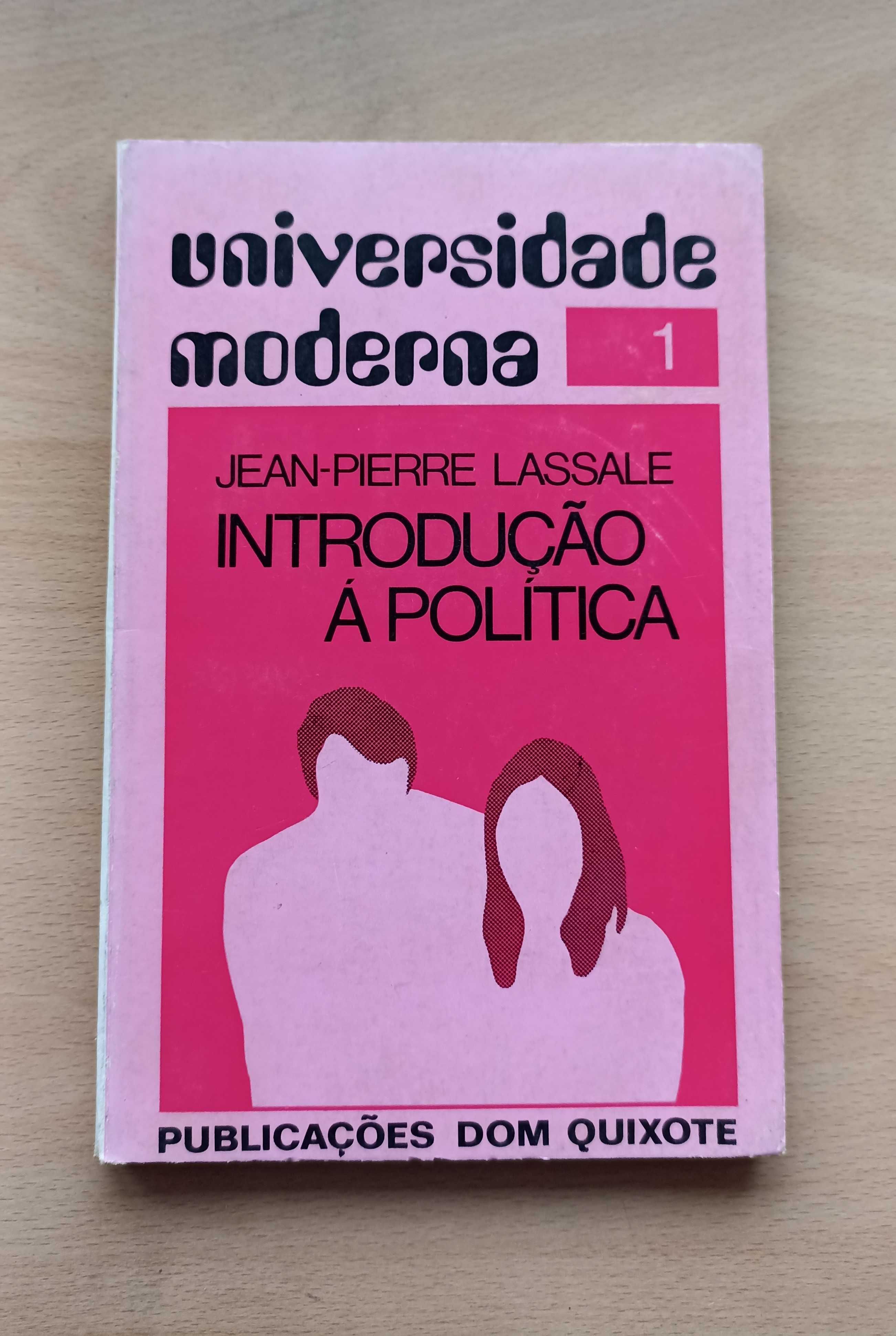 Livro "Introdução à Política" de Jean Pierre Lassale