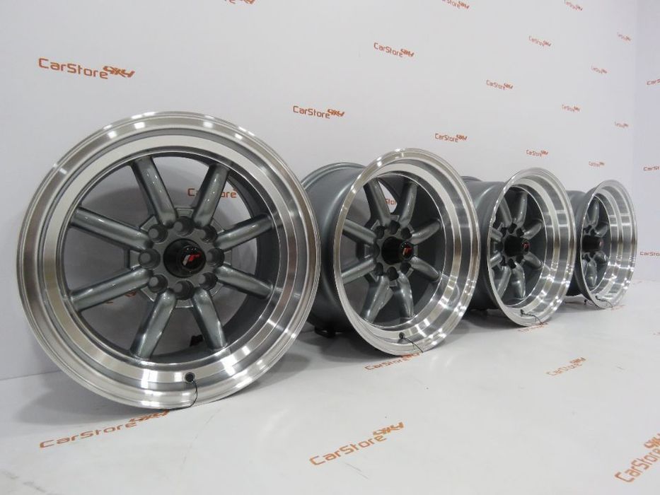 Jantes Japan Racing JR19 15x8 ET0 4x100/108 Gunmetal