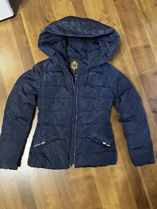 Пуховик куртка зимова Xs пух після хімчистки