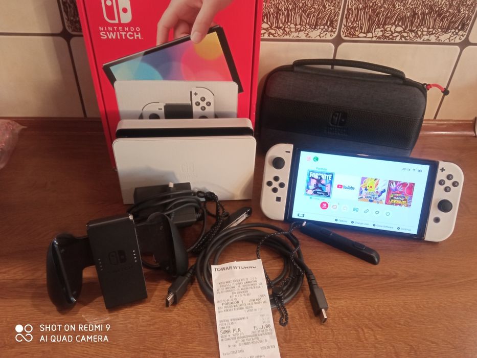 Nintendo switch OLED gwarancja