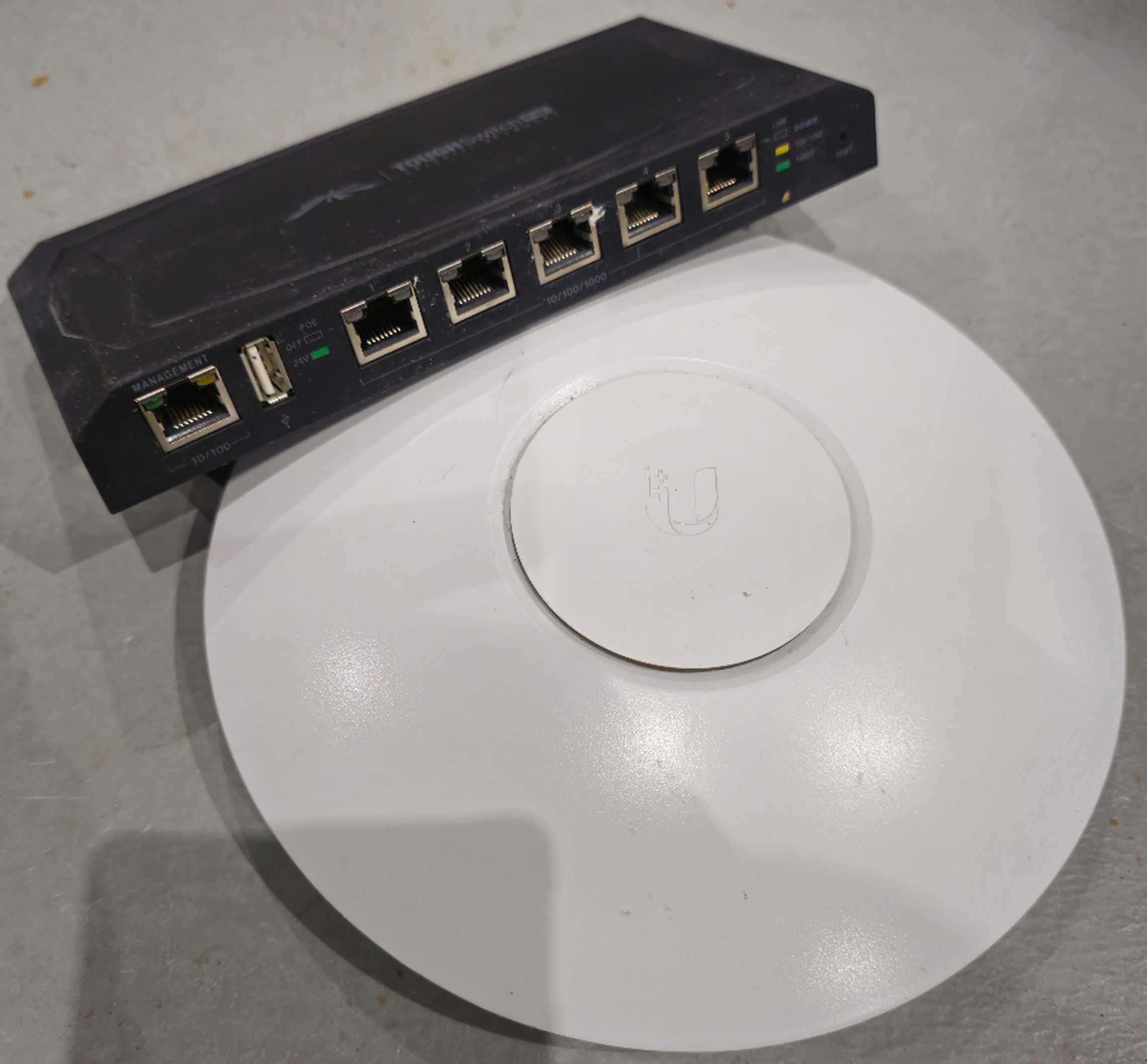 Ubiquiti SWX-UAP 6545A-UAP Access Point PoE i switch Tough PoE