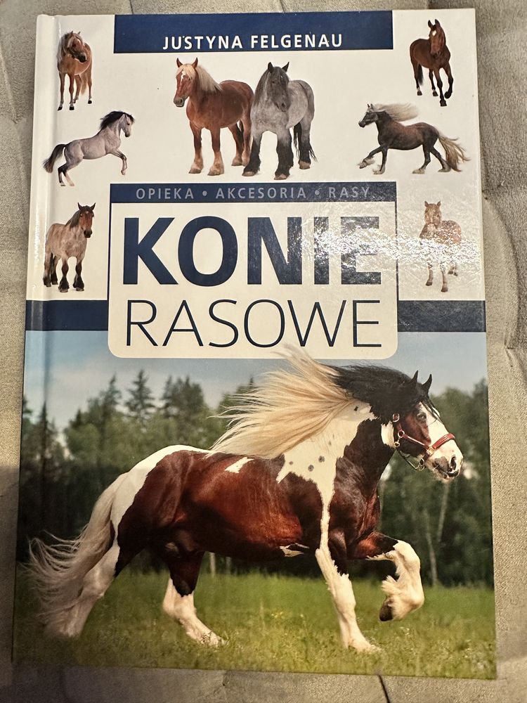 Książka konie rasowe