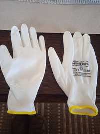 Rękawice ochronne białe rozmiar M L XL  tania wysyłka
