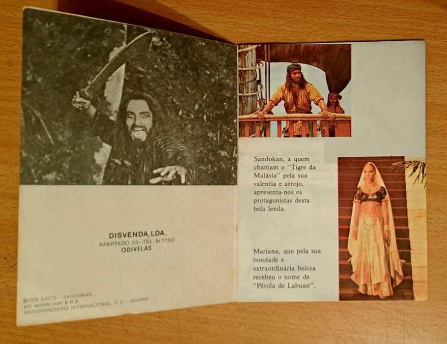 2 livros do Sandokan