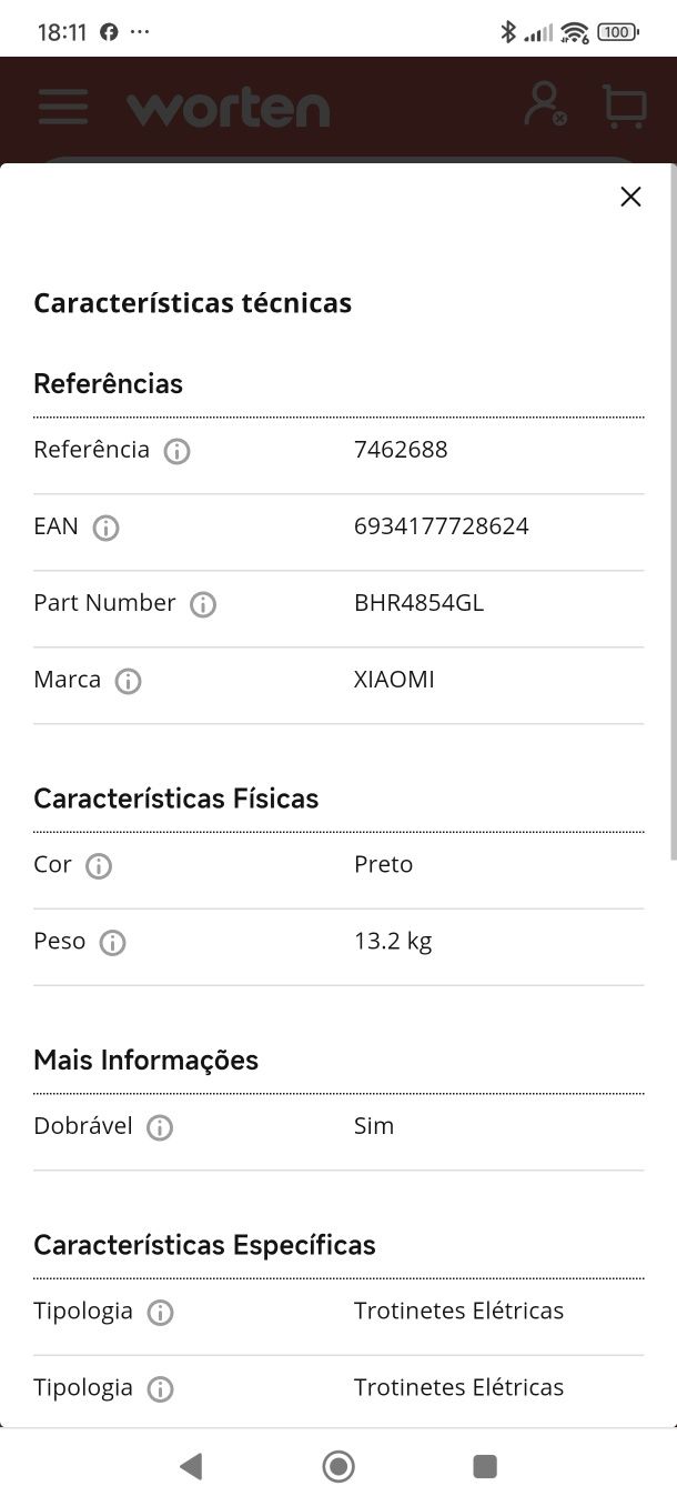 Trotinete elétrica Xiaomi mi eletric scooter 3