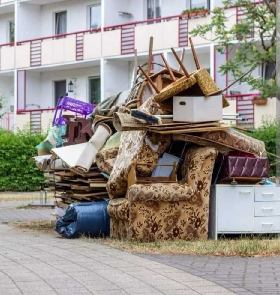 Wywóz Gabarytów Mebli Śmieci Opróżnianie Mieszkań Rozbiórki Demontaże