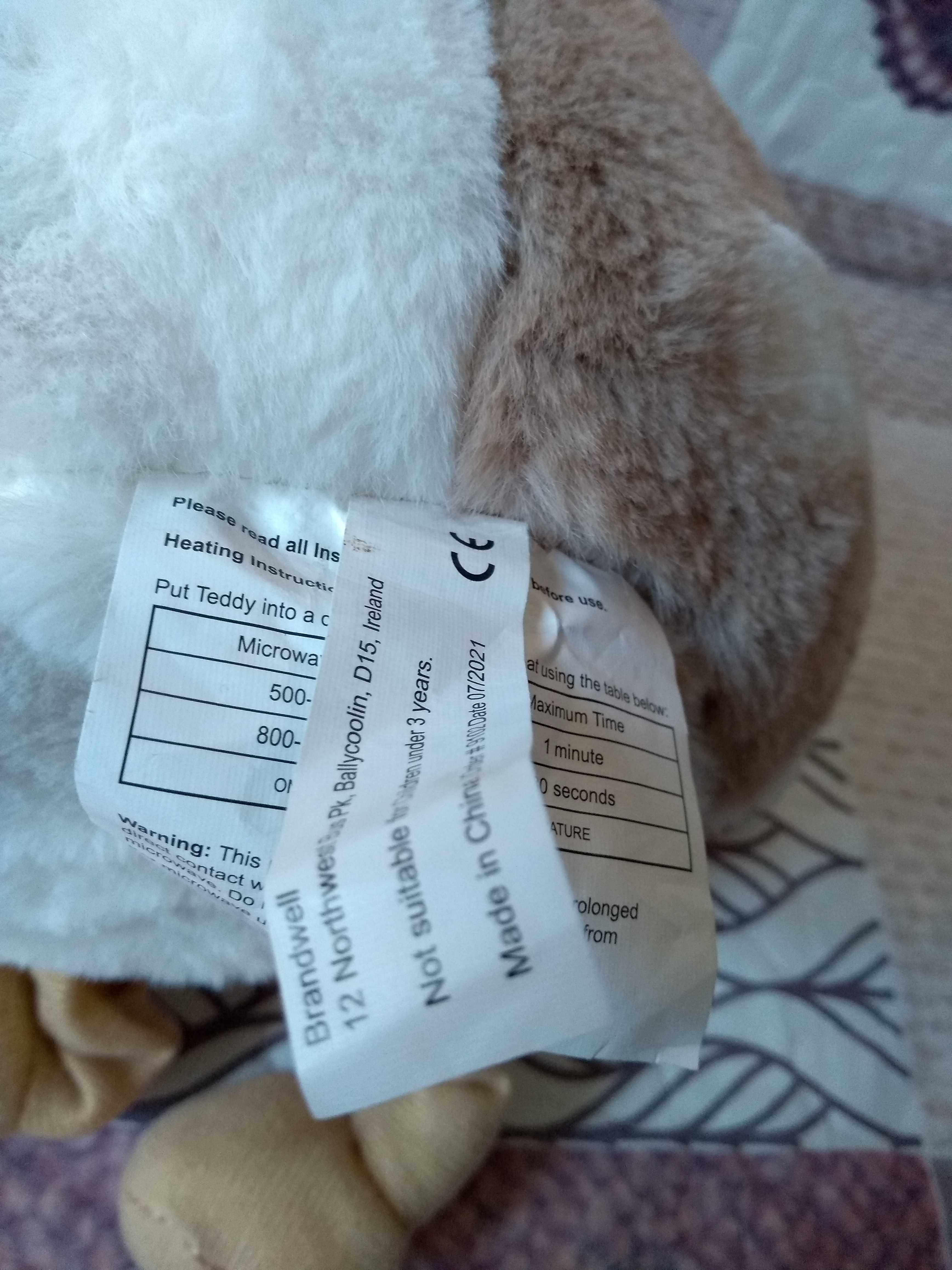 Pluszowy termofor przytulanka Krówka Cozy Cuddlers Brandwell