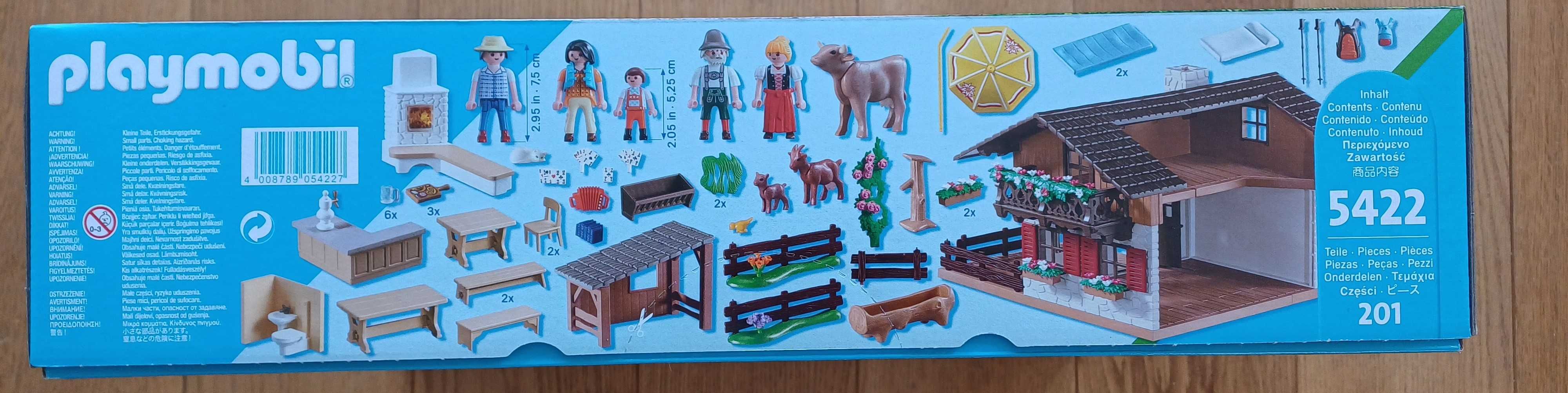PLAYMOBIL 5422 - Schronisko - Górska baza noclegowa  + GRATIS Figurka